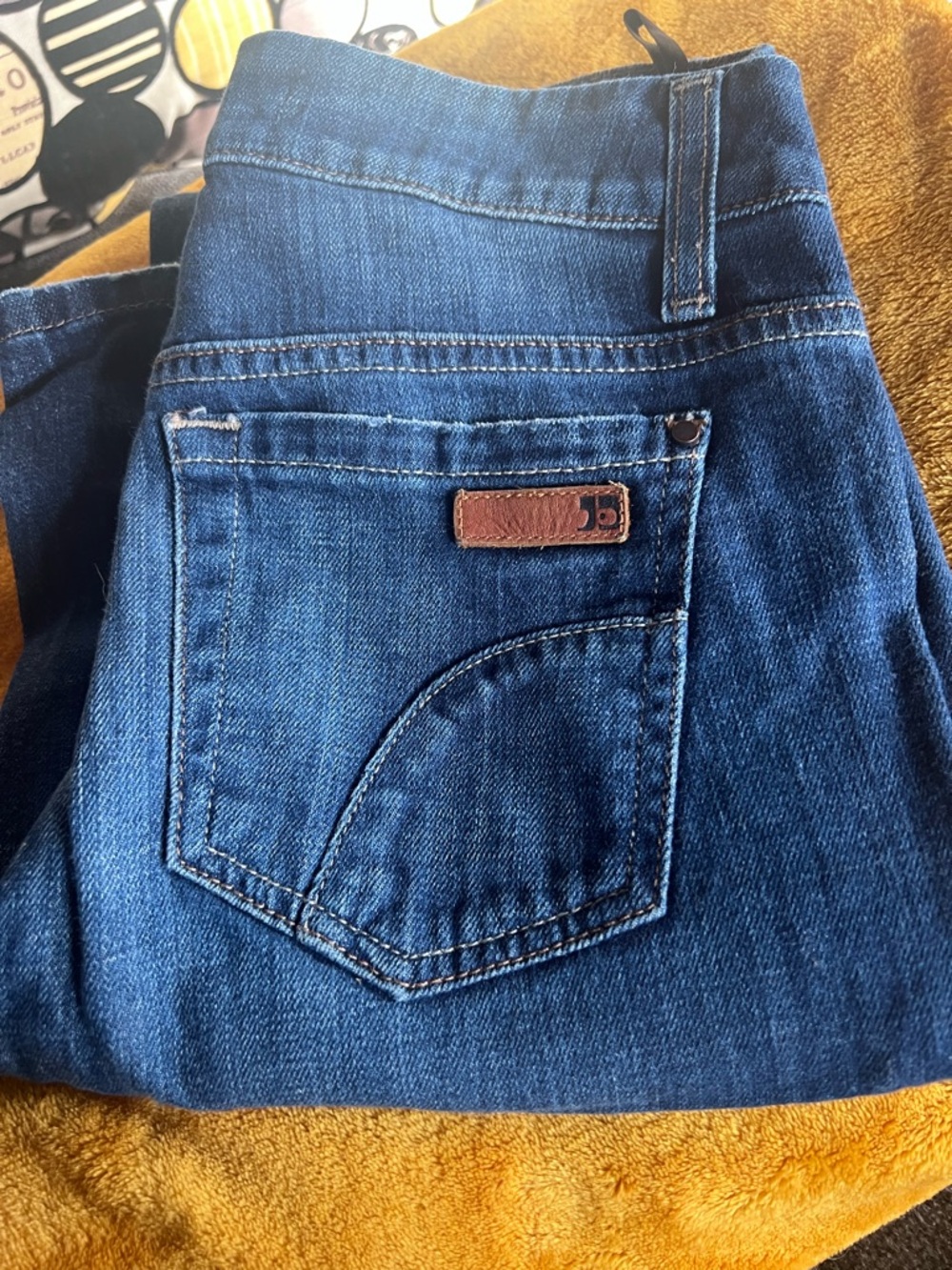 Joe's Jeans Straight Leg Jeans in Classic Blue Denim